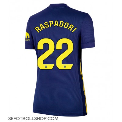 Billiga Atletico Madrid Giacomo Raspadori #22 Borta fotbollskläder Dam 2025-26 Kortärmad Billiga Atletico Madrid Giacomo Raspadori #22 Borta fotbollskläder Dam 2025-26 Kortärmad